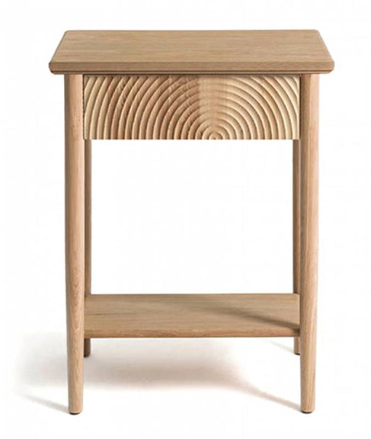 Bedside Table – Industrial Wood, 48x61 cm