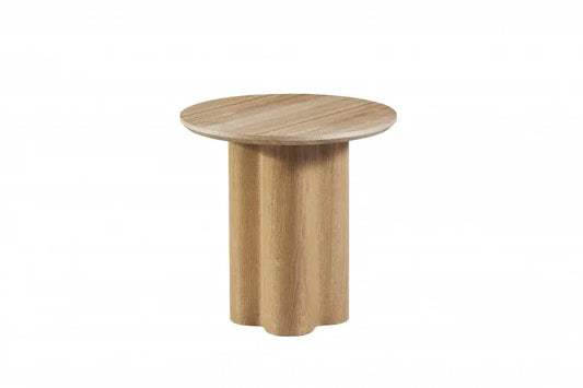 Signorina Side Table – Oak Veneer, 50 cm