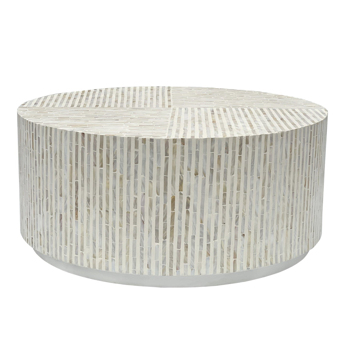 PURIST MOTHER OF PEARL HAND MADE COFFEE TABLE