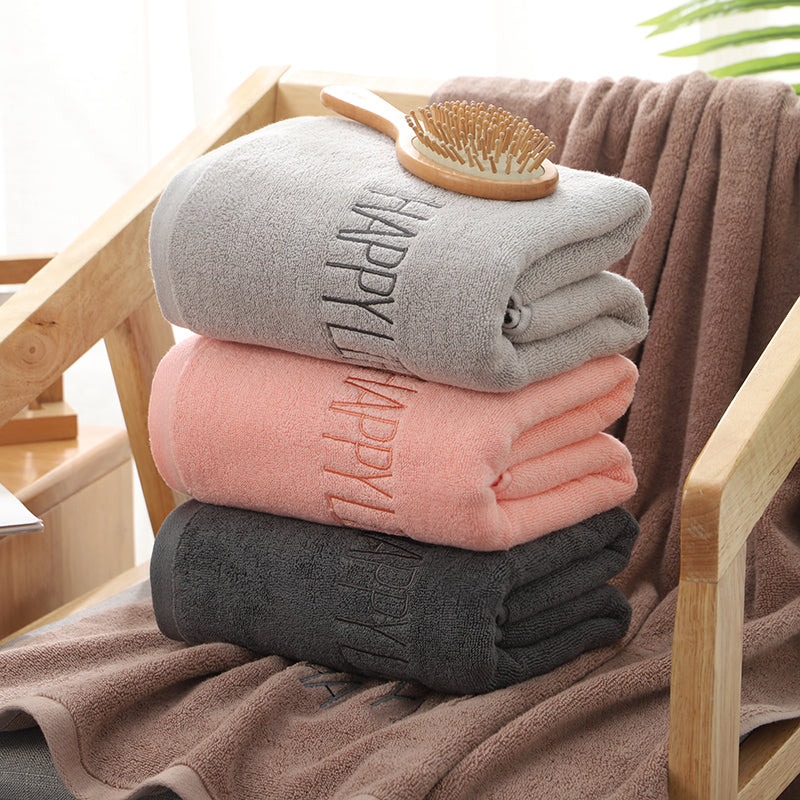 Soft Cotton Bath Towel - Quick Dry, Super Absorbent, 70x140cm