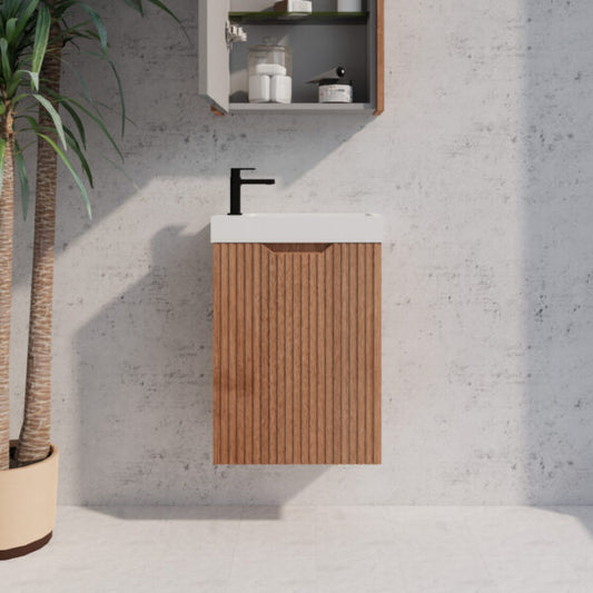 Vienna Wall Hung Mini Vanity For Small Bathroom