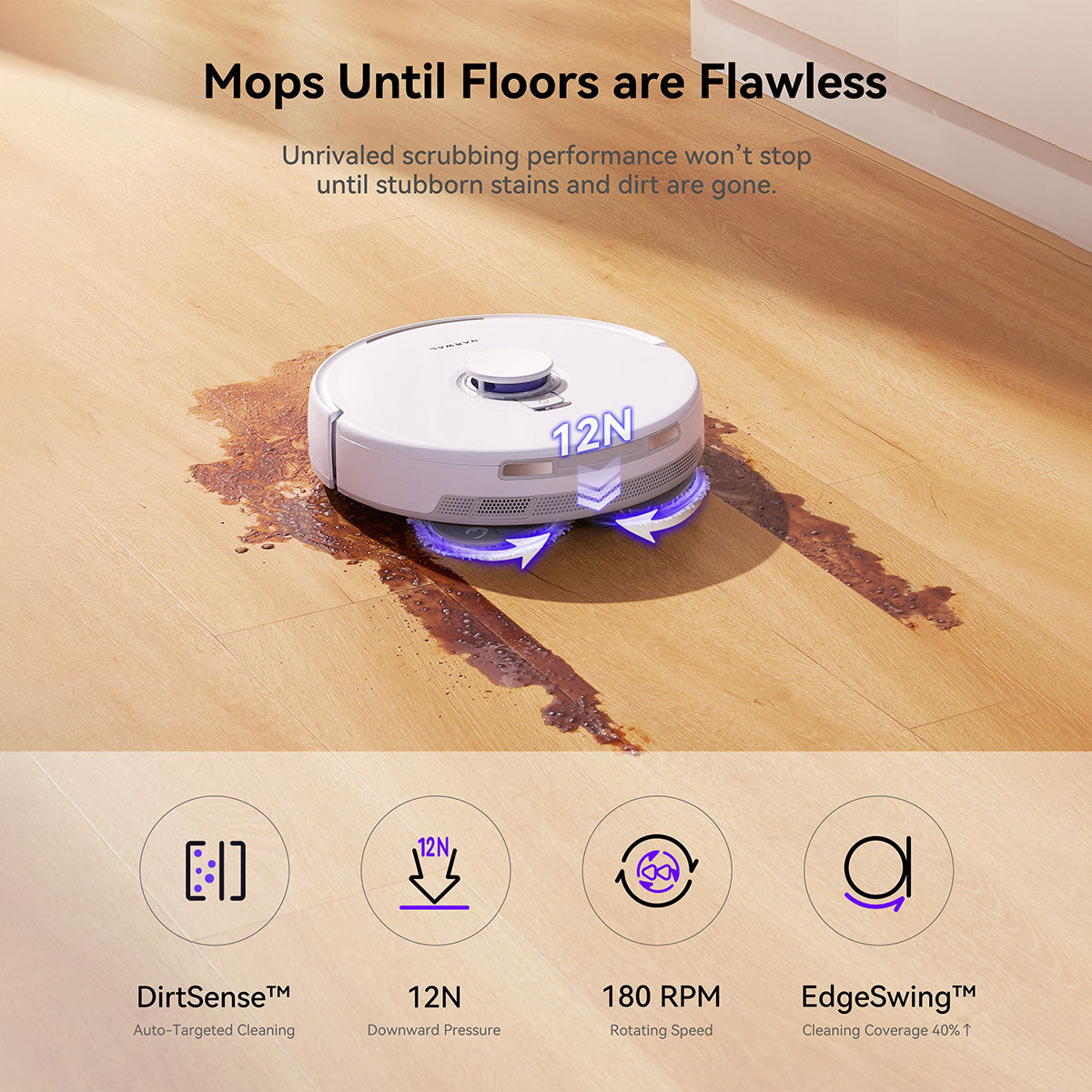 Narwal Freo X Ultra Robotic Vacuum and Mop Cleaner with Auto Washing and Self Empty 2.0