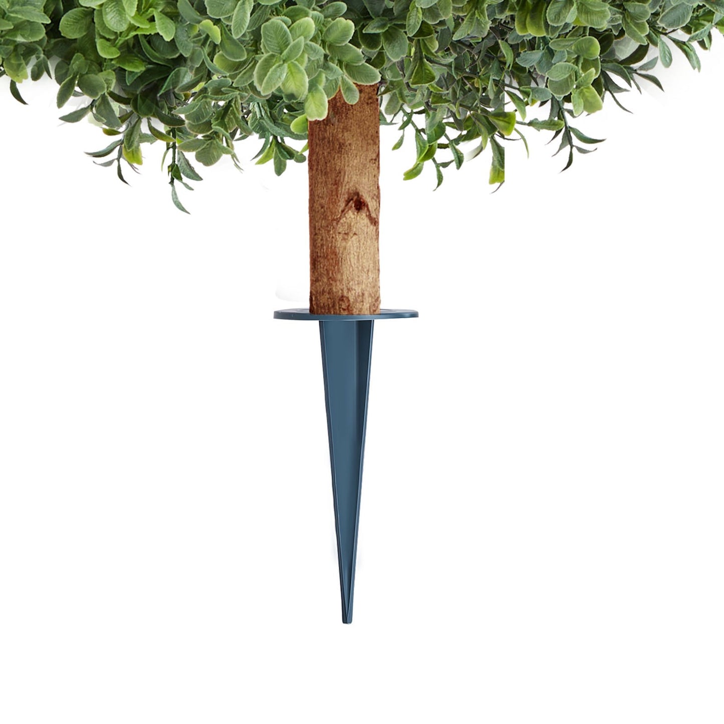 Artificial Topiary Boxwood Trees – Realistic Faux Shrubs, 22 Inch, Weather-Resistant