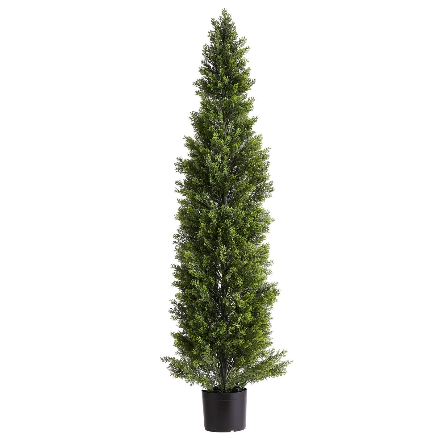 Artificial Topiary Cedar Trees – Realistic 60-Inch Faux Pine, Easy Assembly