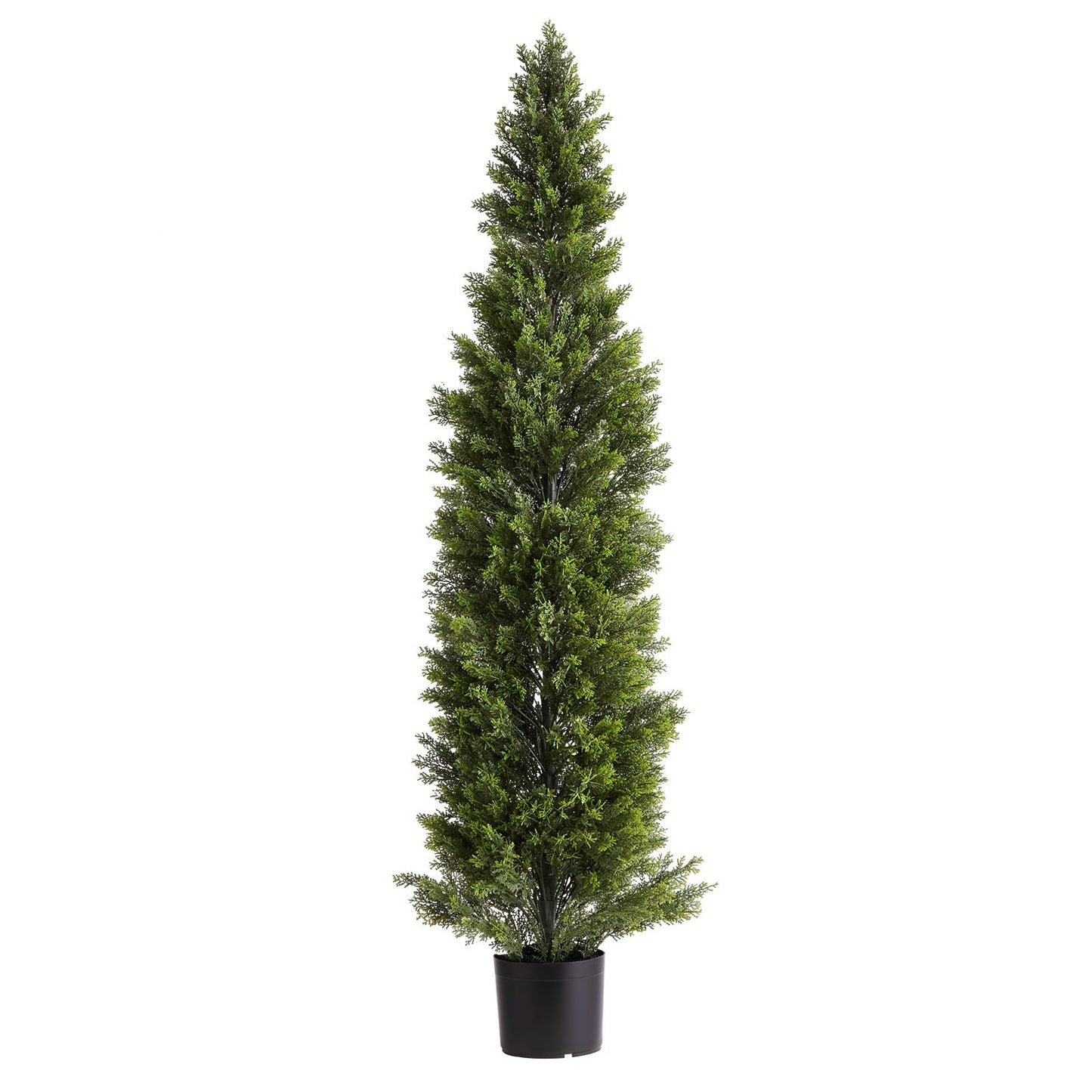 Artificial Topiary Cedar Trees – Realistic 60-Inch Faux Pine, Easy Assembly