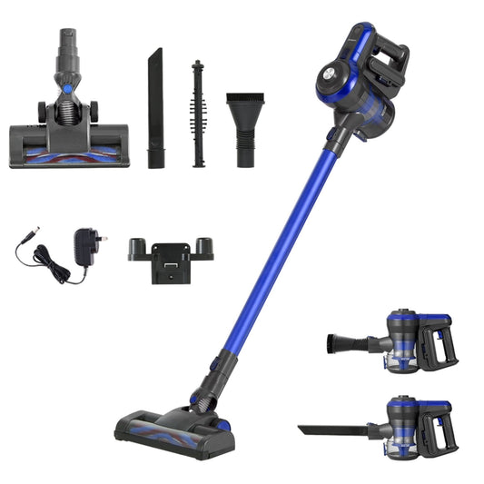 Devanti Stick Vacuum Cleaner – Brushless Motor, Cordless 250W Blue