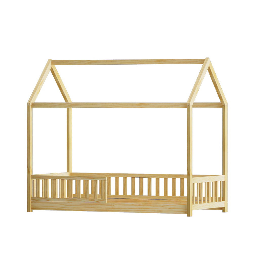 Bed Frame Rock – Kids House Design, Oak Pine Wood