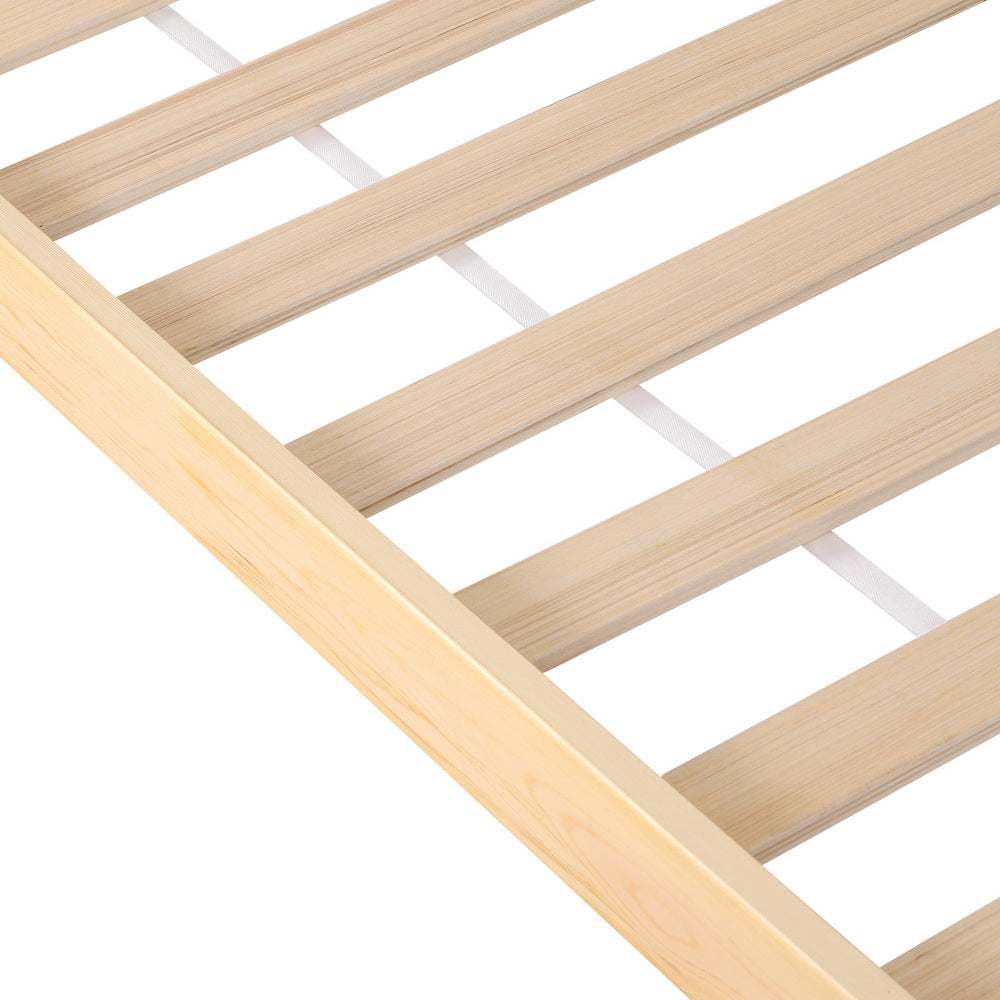 Artiss Bed Frame Rattan Wooden RITA