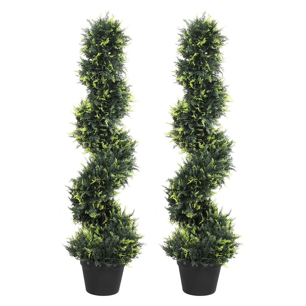 Lambu Artificial Spiral Cedar Tree-1910112266875965440