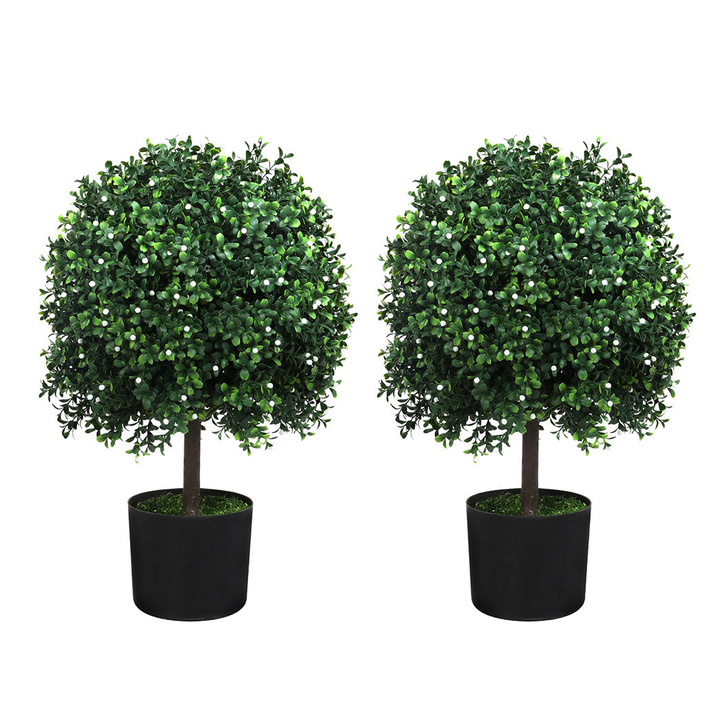 Lambu Artificial Boxwood Topiary Ball Tree-1910112266720776192