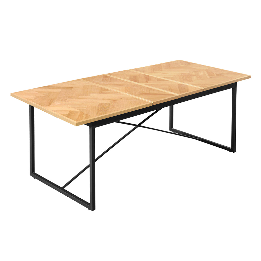 Levede Dining Table Extendable Rectangle Kitchen-2065254414268108800