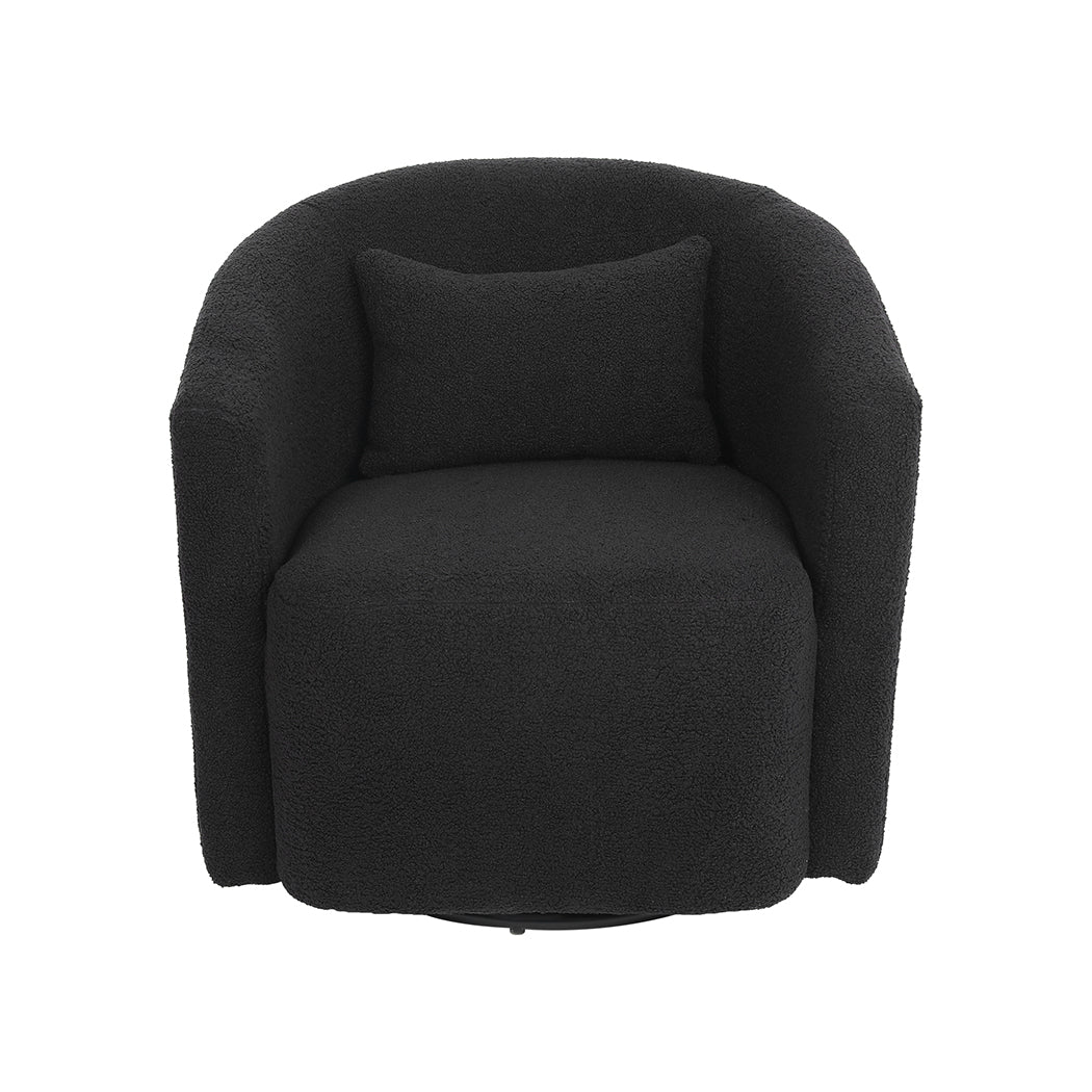 Levede Fleece Rocking Chair-2065254415710949377