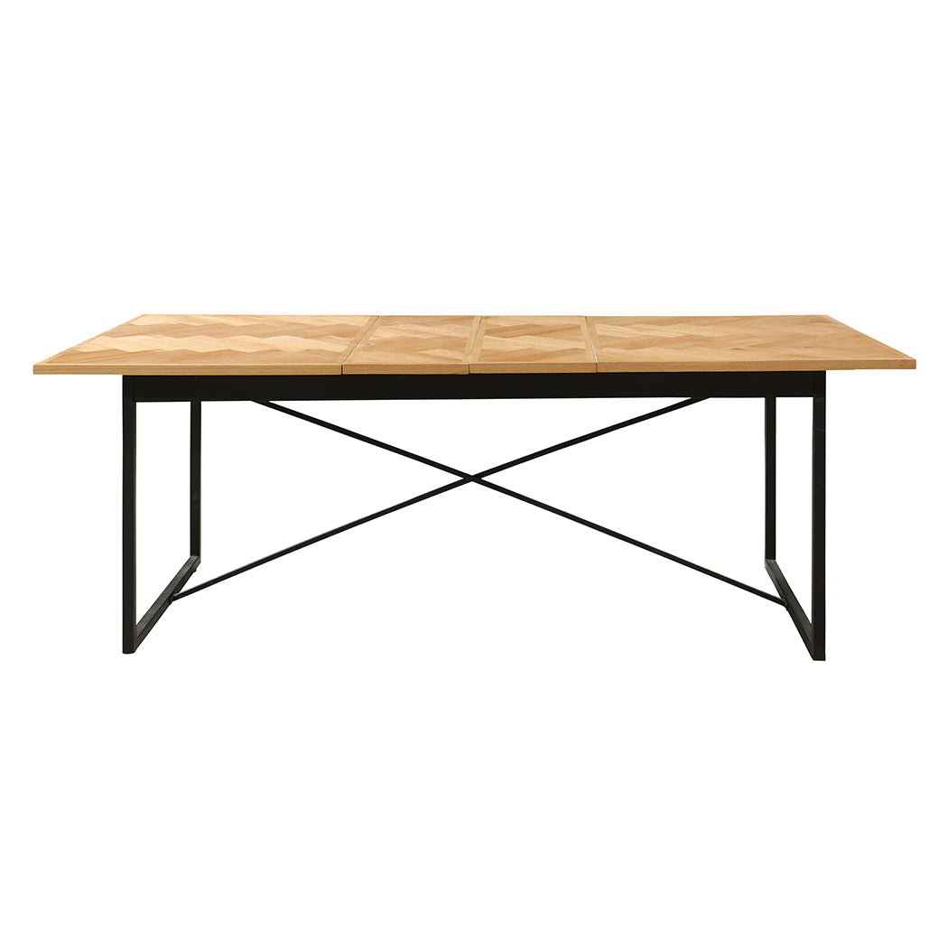 Levede Dining Table Extendable Rectangle Kitchen-2065254414268108801