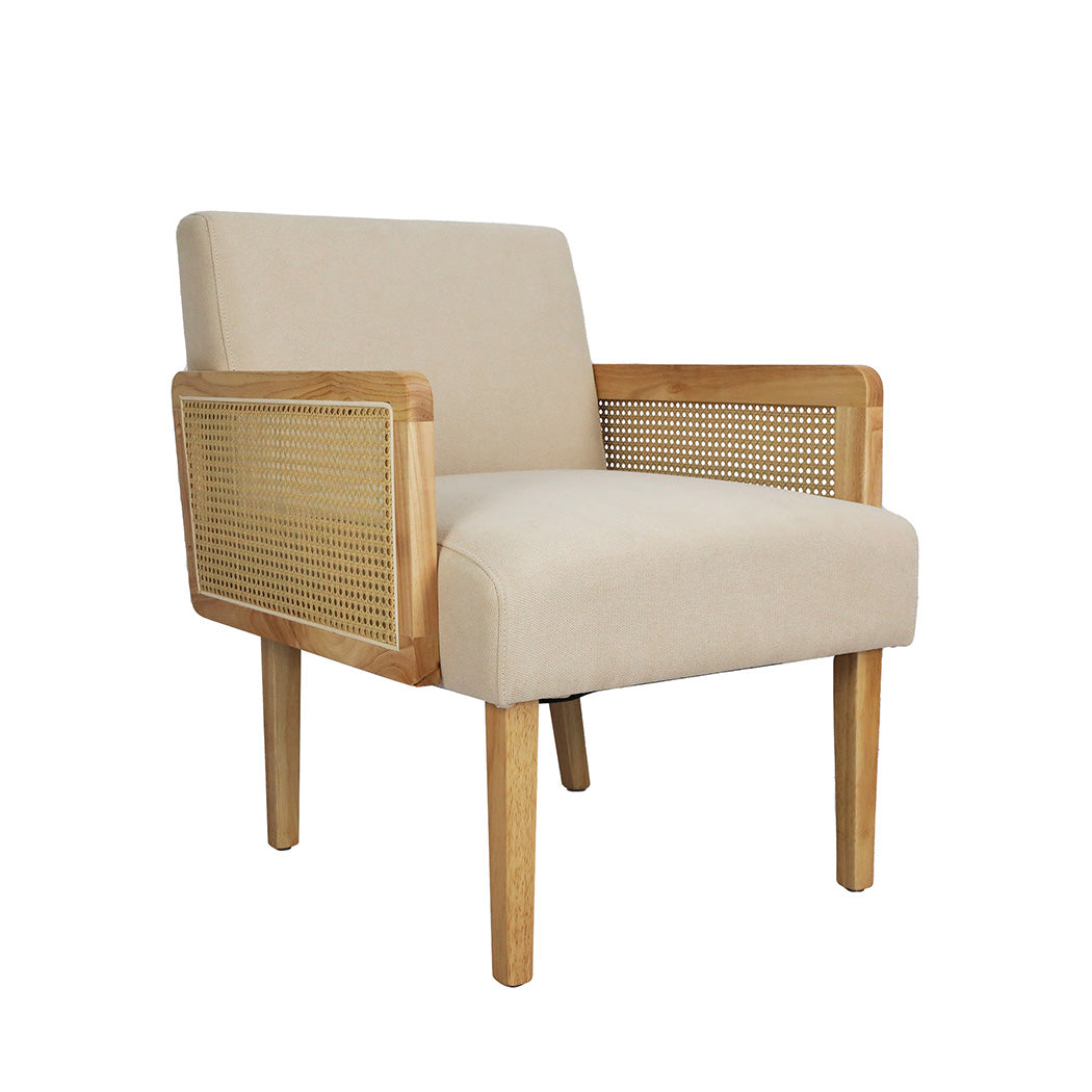 Levede Rattan Lounge Armchair-2065254401299320833