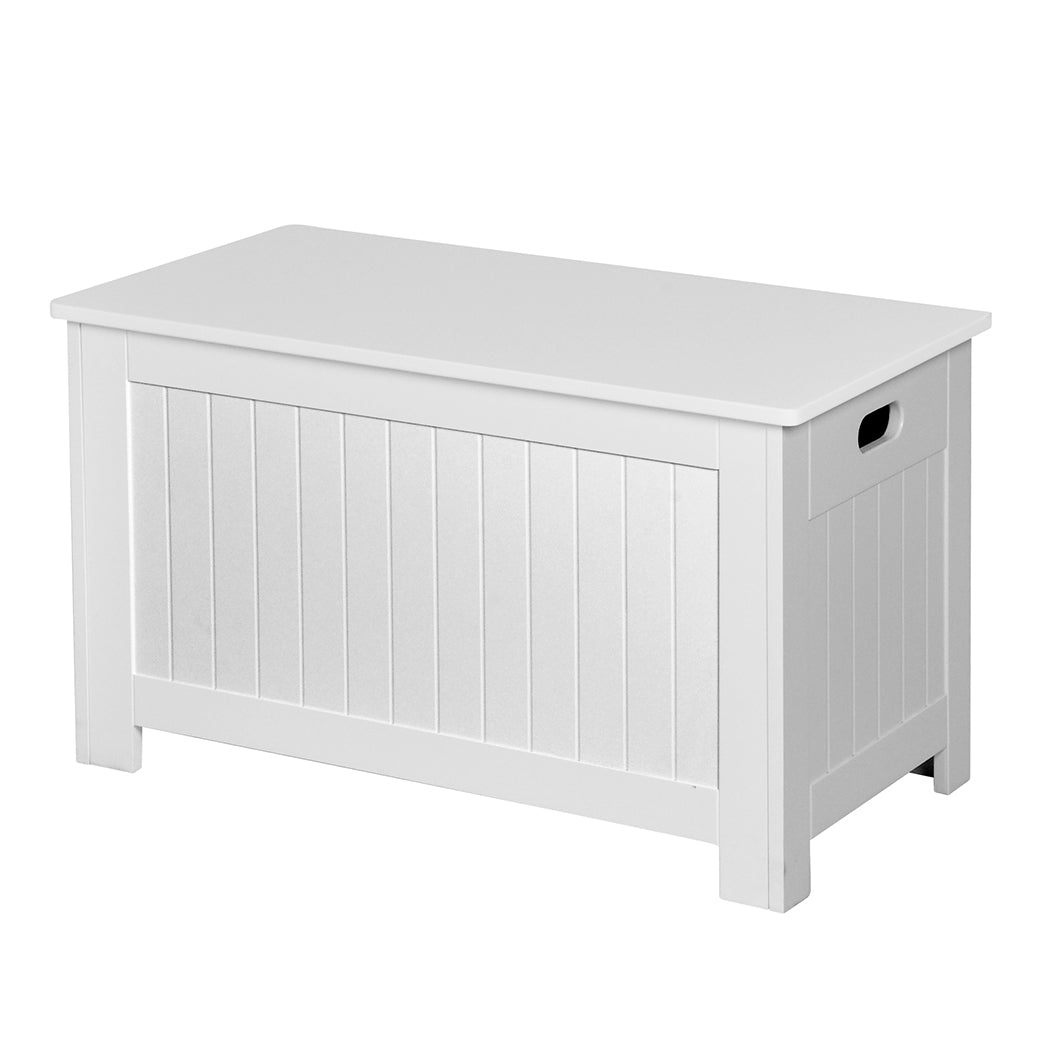 Levede Kids Toy Box Storage Chest Cabinet White-2025742033838280705