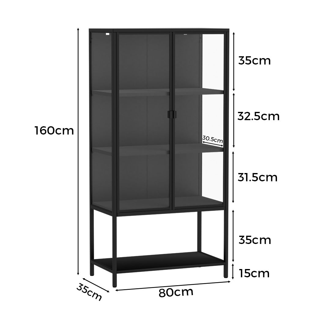 Stacked Glass Display Cabinet Collections Storage-2065254429292105730