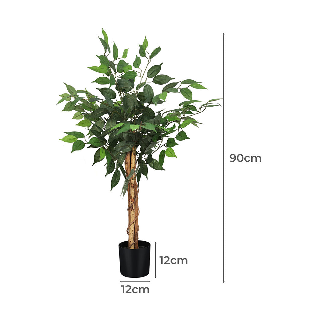 Lambu 90CM Artificial Tree Fake Plants Home Decor-2065254213075734530