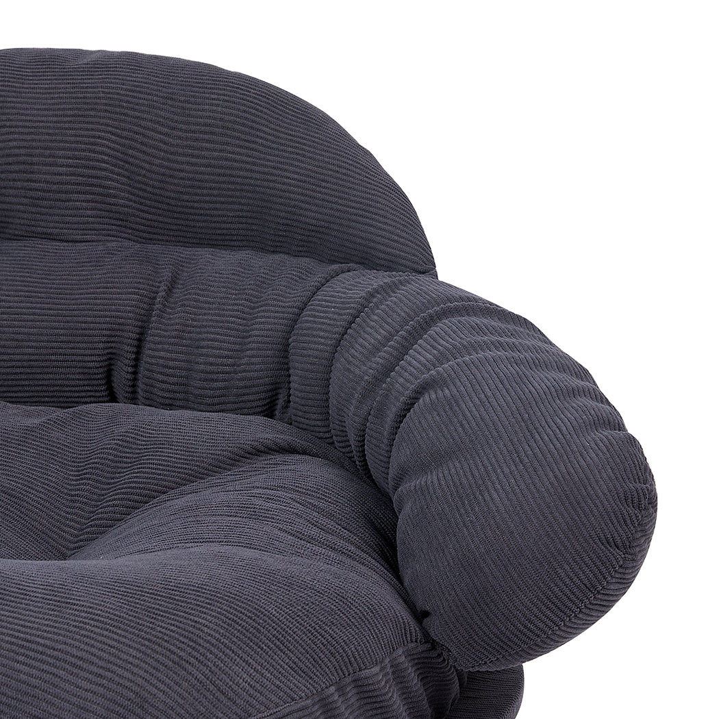 Pawz Elevated Pet Dog Cat Sofa Bed Couch L Size Grey-2029387203972567043