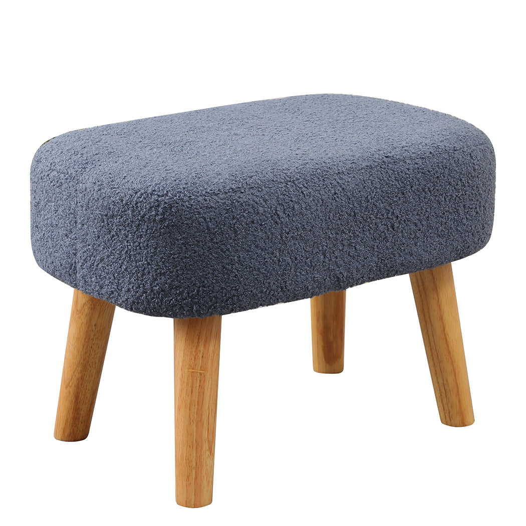 Levede Rocking Chair Ottoman Footrest With Side Pocket-2006732687477444611