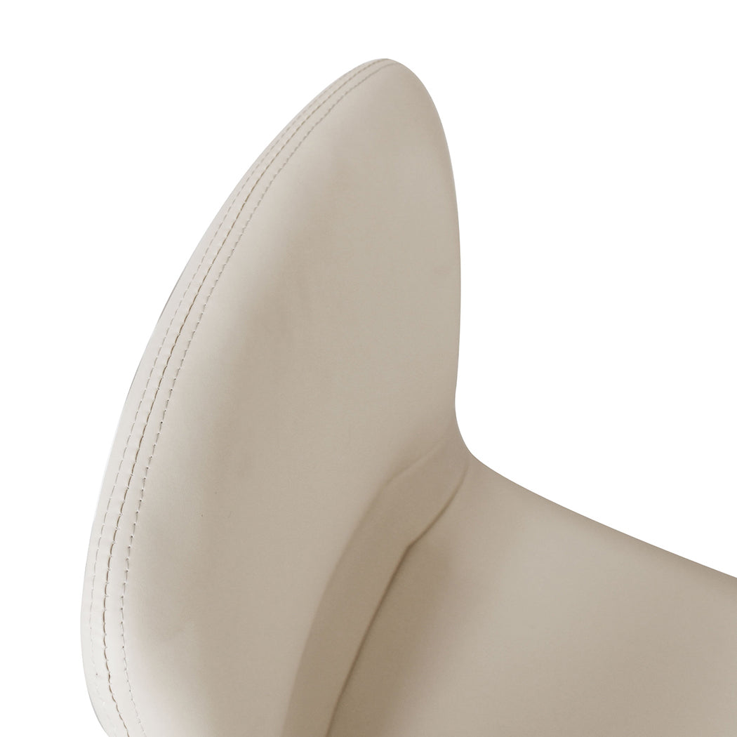 Levede Stackable Dining Chairs Kitchen Beige-2065254614399324164