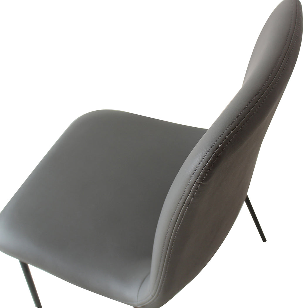 Levede Stackable Dining Chairs Kitchen Grey-2065254614567096324
