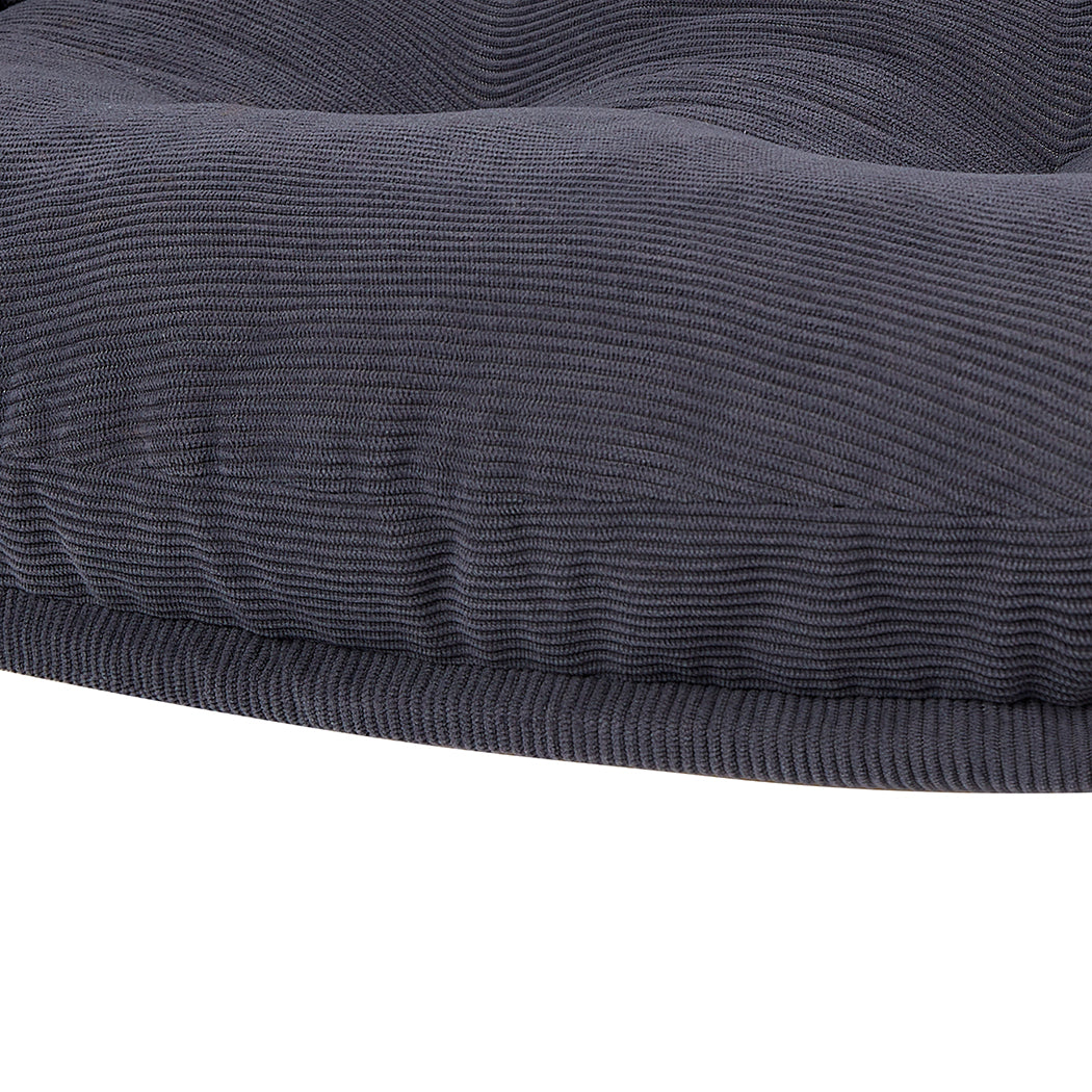 Pawz Elevated Pet Dog Cat Sofa Bed Couch L Size Grey-2029387203972567045